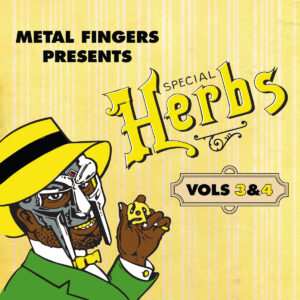 MF DOOM - 'Metal Fingers Presents: Special Herbs Vol. 3 & 4  (20th Anniversary Edition) (Lemon Yellow 2XLP)