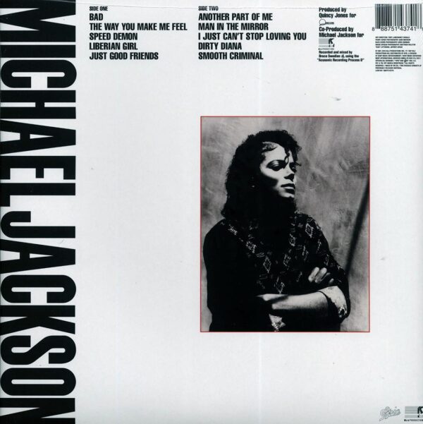 Michael Jackson - Bad (Gatefold)