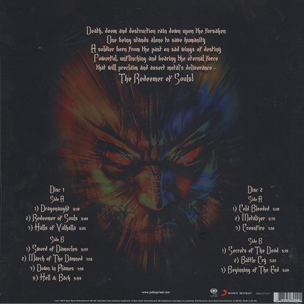 Judas Priest ‎– Redeemer Of Souls (2XLP)