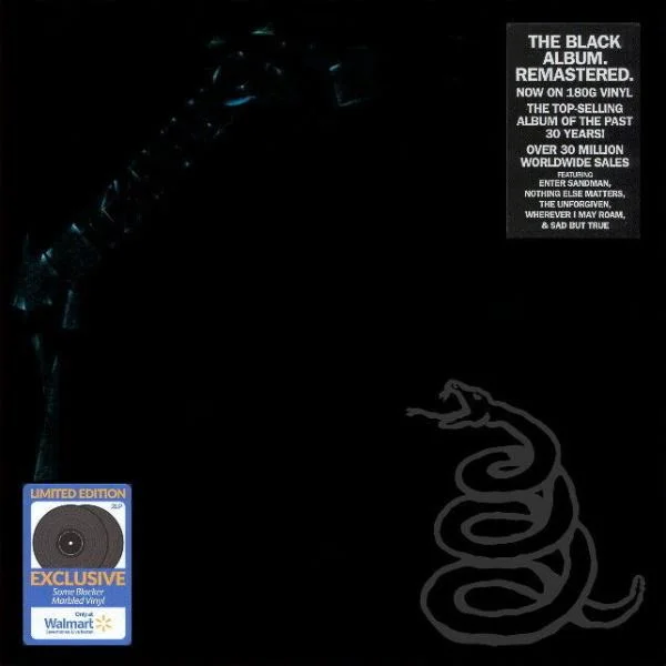 Metallica- Metallica (2XLP-Some Blacker Marbled Vinyl)