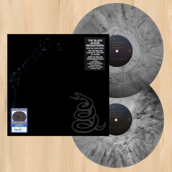 Metallica- Metallica (2XLP-Some Blacker Marbled Vinyl)