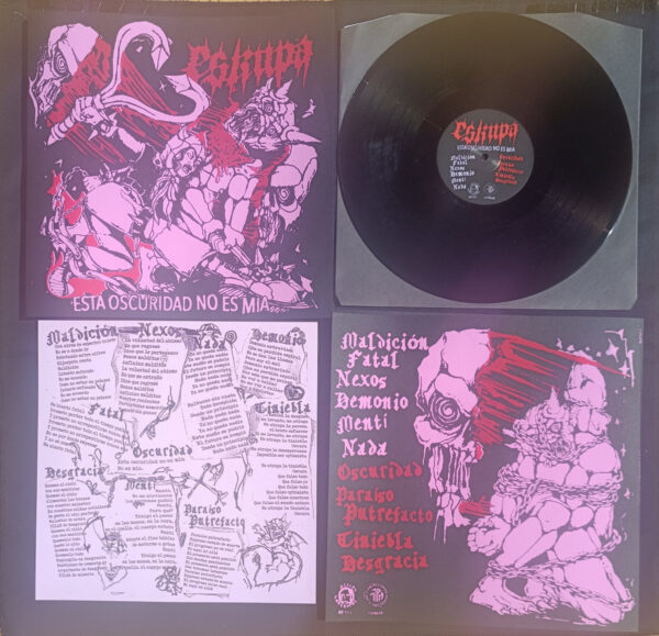 ESKUPA - "esta oscuridad no es mia" LP
